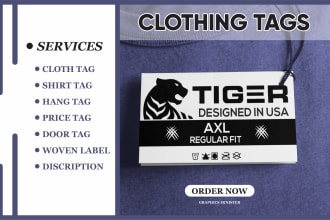 design custom hang tags and labels for your clothing line