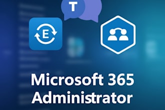 be your m365 admin for tenant setup, entra id, and security