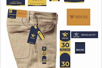 create all types of clothing labels and hand tags