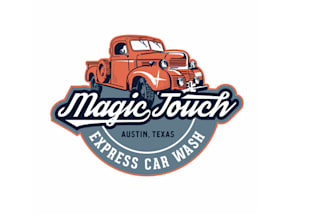 do amazing car wash logo with express delivery