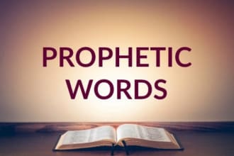 provide you with a prophetic word