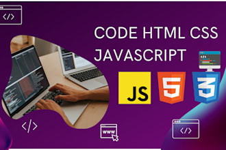 code HTML CSS sass scss and javascript jquery