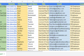 find contact info and targeted email list for business growth