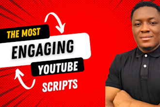 write high quality youtube video scripts for you
