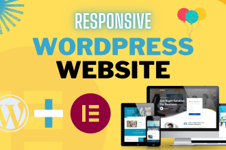 build professional wordpress website with avada theme