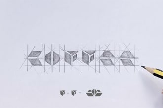 sketch 2 logo designs for you in 48h