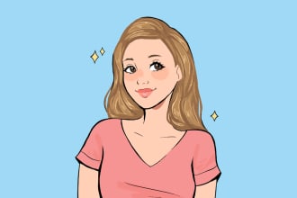 draw digital portraits in my art style