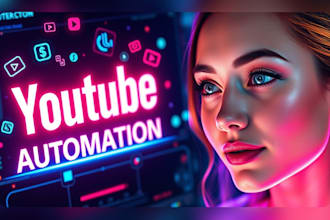grow youtube automation channel and create faceless videos