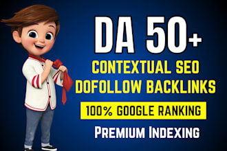 create 500 high quality contextual SEO dofollow backlinks
