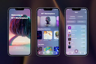 create mobile app UI design, mobile app design using figma, xd