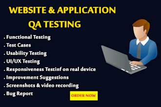 qa testing and test of your websites and mobile applications