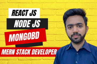 build your mern stack app or mern stack website as mern and full stack developer