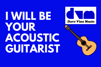 be your acoustic guitarist
