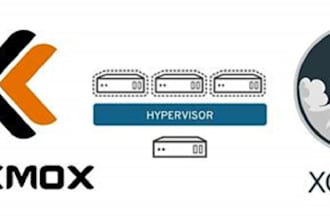 setup proxmox and xcpng virtualization environments