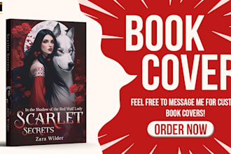 design fantasy, sci fi, horror, and mystery book covers