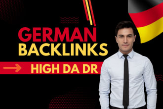 provide  german guest post with dofollow backlinks on high authority site