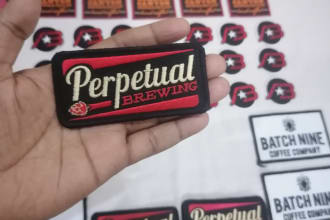 custom embroidered patches designed digitized and shipped