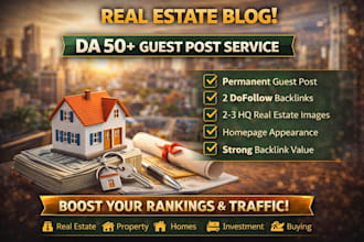 do guest post on real estate blog