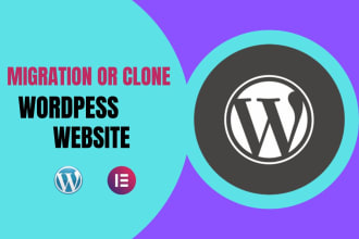 migrate a wordpress website from one domain and host to another