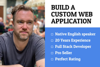build your custom web application