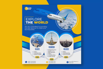 design a high quality promotional flyer for your brand
