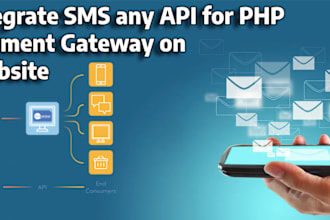 integrate sms gateway on your php based website