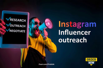 contact instagram influencers and negotiate deals