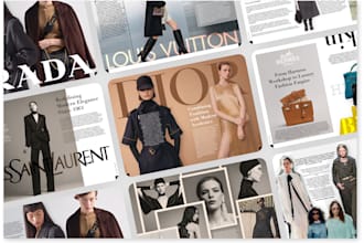 design premium magazines, lookbooks, editorial design, publication