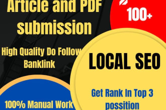 do article and pdf submissions to the top 100 sharing sites