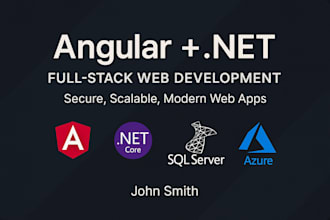 develop secure and scalable angular and net web applications