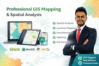 do gis mapping and spatial analysis using arcgis and qgis