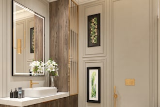 design and render bathroom interiors
