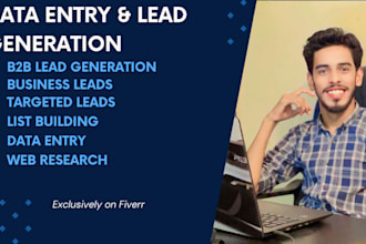 do perfect candidate sourcing, data entry, and lead generation for you