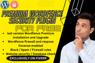 secure your website with wordfence plugin