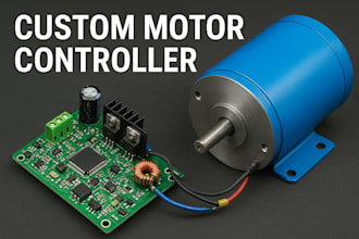 design a custom motor controller esc vesc flight controller