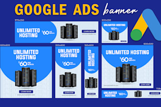 design web and google banner ads for any kind of business