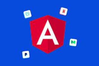 develop website using angular