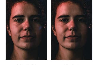 edit your photos for you in lightroom, fast and professionally