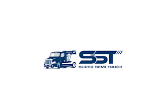 design excellent traditional super super semi truck logo
