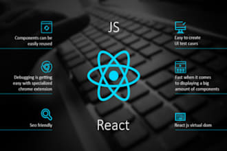 develop reactjs and PHP laravel applications