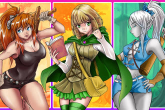draw furry, anime, manga style, futa, nsfw, sfw characters