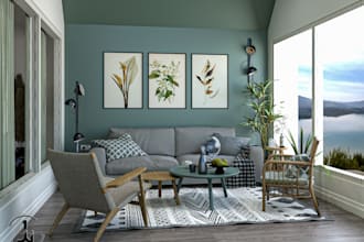 do architectural 3d modelling rendering and interior design