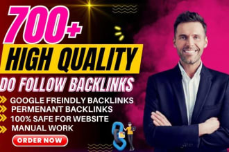 build manual high authority contextual SEO backlinks quality link building da DR