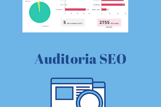 audit the SEO of your website and create a report