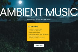 compose ambient music for you