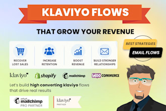 setup klaviyo email flow automation