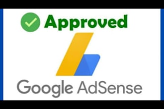 design and approve your google adsense with  guarantee