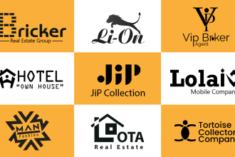do wordmark lettermark minimalist monogram initial letter font text based logo