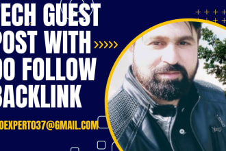 do publish tech guest post with do follwo backlinks