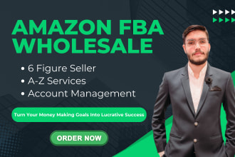 provide amazon wholesale fba and product research virtual assistant services